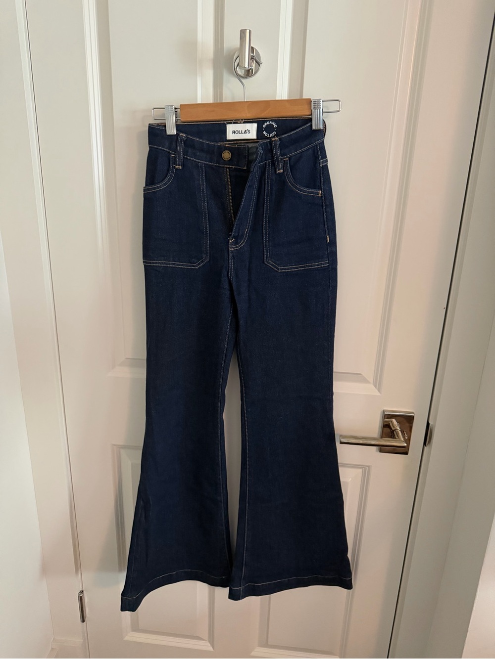 ROLLA'S Women’s Dark Blue BootcutFlare Jeans